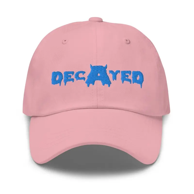 DECAYED Horn Dad Hat Cotton Candy